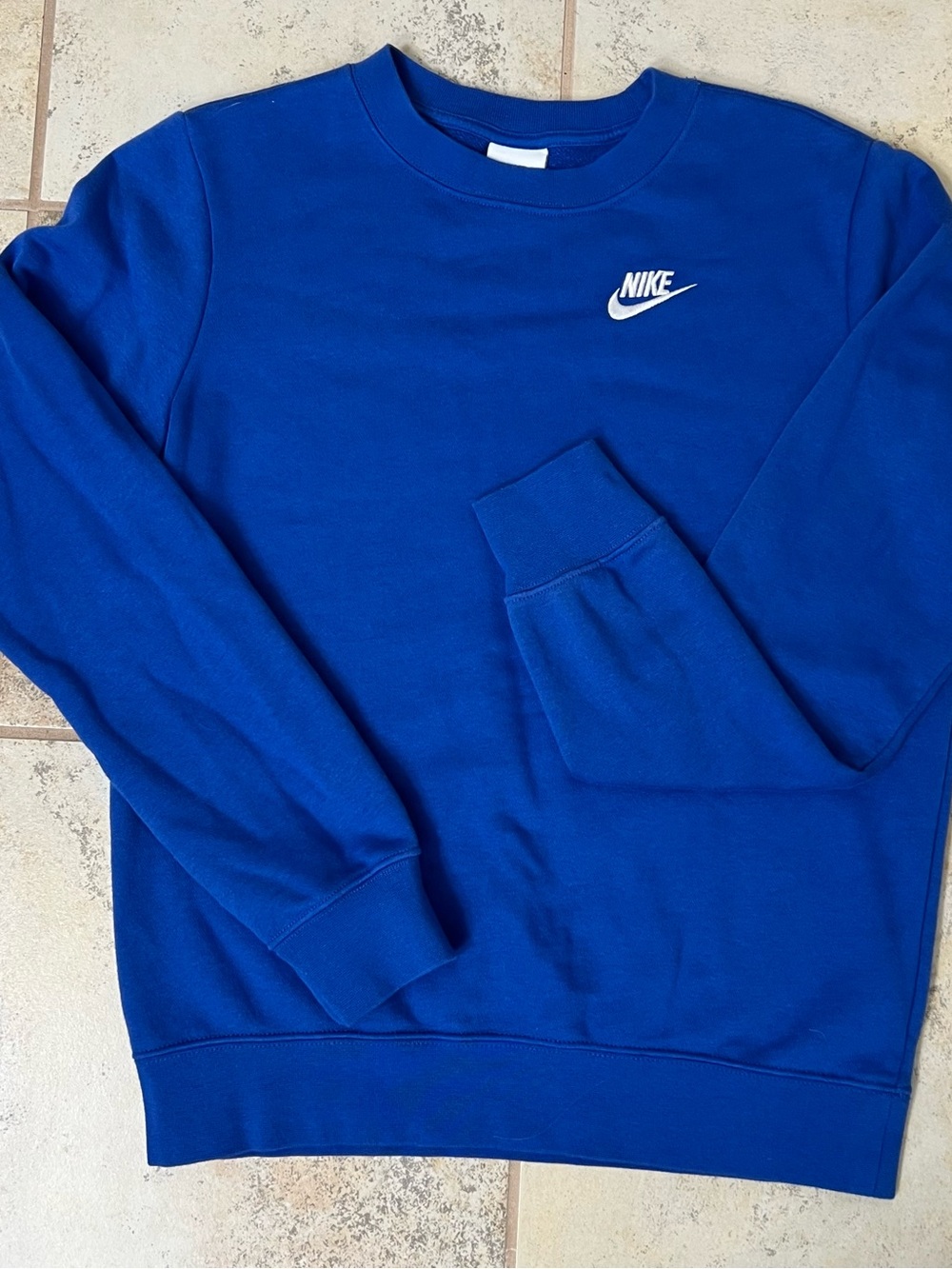 Nike Men’s Royal Blue Crewneck Sweatshirt